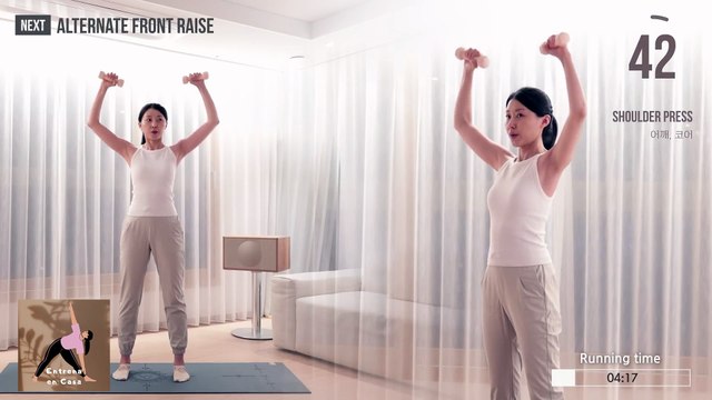 Entrena brazos con mancuernas en CASA (15 min)