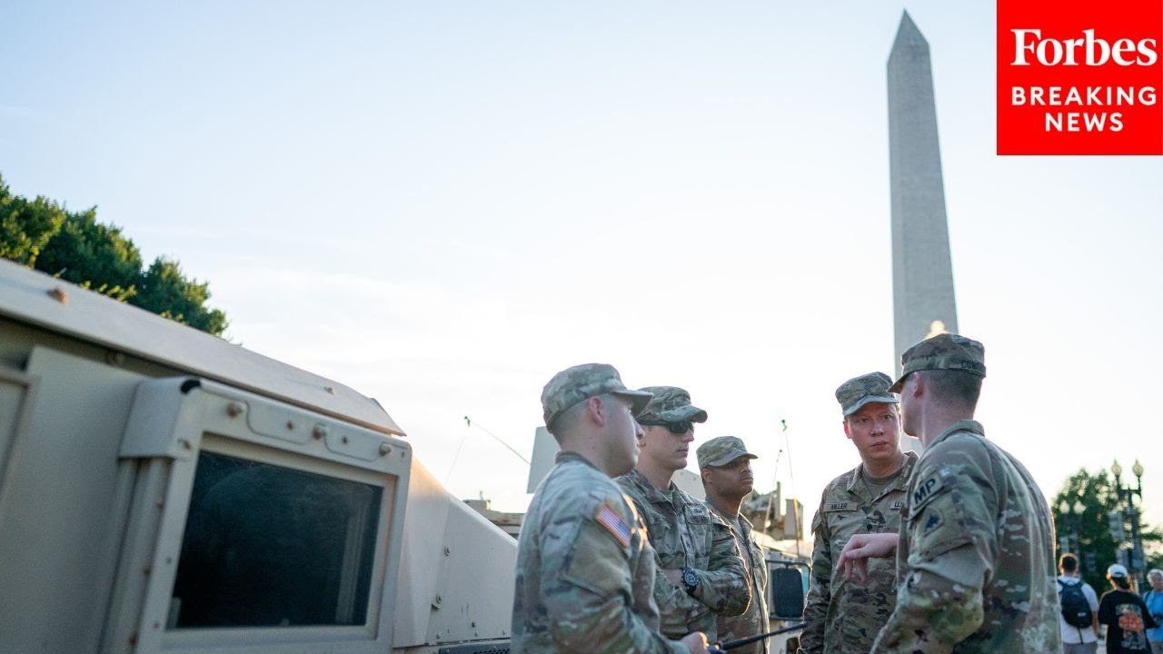 National Guard Deployed To D.C. Streets In Second Night Of Trump’s Capitol Takeover