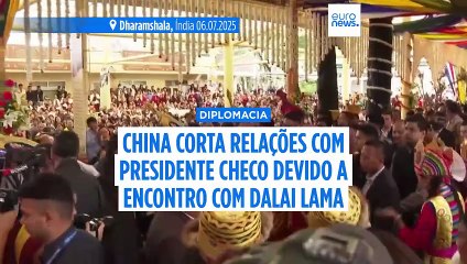 China corta relações com presidente checo devido a encontro com Dalai Lama