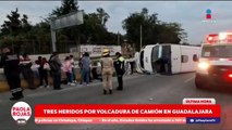 Tres heridos tras accidente de autobús en Jalisco | DPC con Paola Rojas
