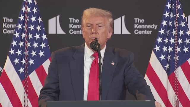 Trump’s Mood Lifts After Journalist Brings Up Kennedy Center