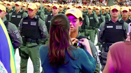 formatura inédita: mais de 2 mil novos policiais militares reforçam segurança em pernambuco
