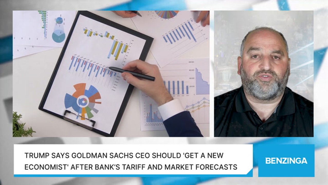 Trump Says Goldman Sachs CEO Should 'Get A New Economist' After Bank’s Tariff And Market Forecasts