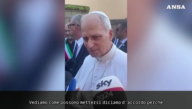 Papa Leone: Trump-Putin? Si trovi un accordo, cessi la violenza