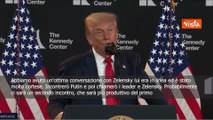 Trump: Ottima conversazione con Zelensky, forse ci sarà anche un altro incontro con Putin
