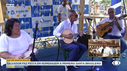 Dia de Santa Dulce: Salvador faz festa em homenagem à primeira santa brasileira