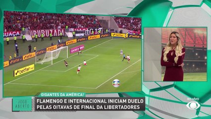Flamengo x Inter: Renata Fan admite preocupação, mas Cicinho vê chance do Colorado
