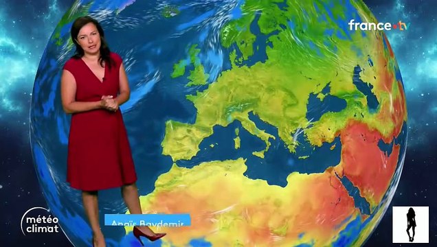 Anaïs Baydemir - Météo France 3 du 13/08/2025 - Canicule et orages violents en vue ⚠️