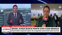 Tarifaço de Trump: Brasil ainda busca ponte com a Casa Branca | TEMPO REAL