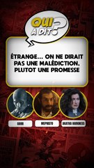 Devinez qui a dit : « Étrange... ce n’est pas une malédiction, mais une promesse » ? 🔍