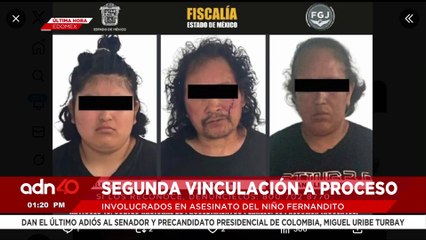 🚨¡Última Hora! Vinculan a proceso a los tres presuntos asesinos del pequeño Fernandito
