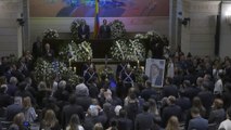 Funerales de, Miguel Uribe, presidenciable asesinado en Colombia se celebran sin Petro