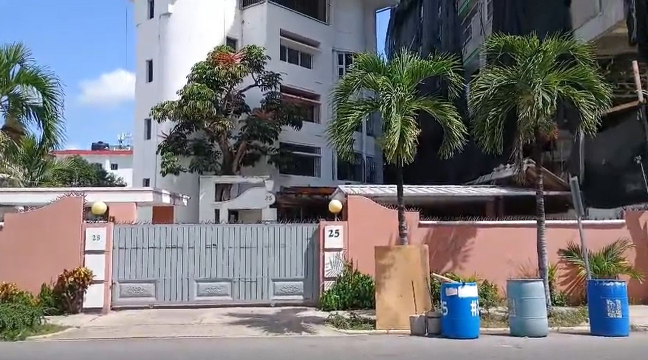 Vecinos del residencial Evaristo Morales denuncian daños causados por construcción