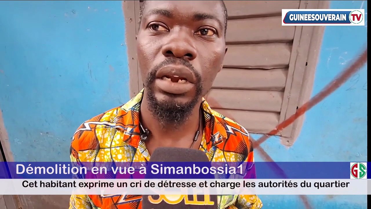 Des maisons cochées à Simanbossia