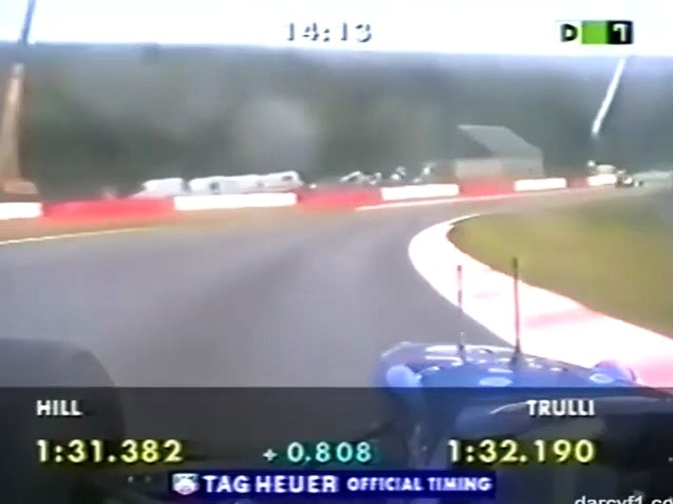 F1 – Jarno Trulli (Prost Mugen-Honda V10) Onboard – Belgium 1997