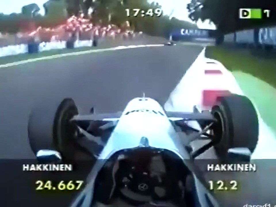 F1 – Mika Häkkinen (McLaren Mercedes V10) Onboard – Italy 1997