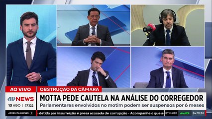 Obstrução na Câmara: Motta pede cautela na análise do corregedor
