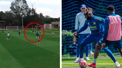 Saint-Maximin anota este golazo en entrenamiento con América