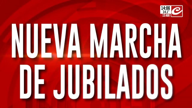 Nueva marcha de jubilados: ¿Se viene el fin de las pensiones por viudez?