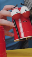 The cup had one job… and it ruined everything! 😂🥤💔 #funnyfail #magictrick