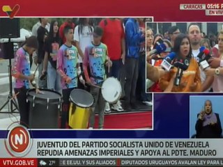 Caracas | JPSUV reafirma su respaldo al presidente Nicolás Maduro