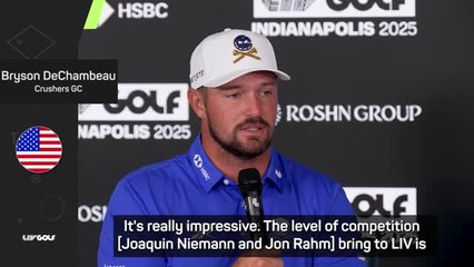 DeChambeau in awe of LIV top two ahead of regular season finale