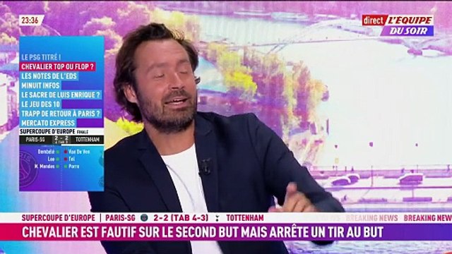 Marquinhos : « Chevalier est un gardien de haut niveau » - Foot - Super Coupe d'Europe - PSG