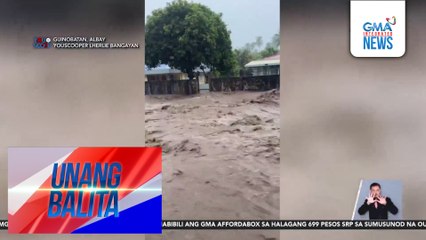 Ulan na dulot ng hanging Habagat, nagdulot ng flashflood | Unang Balita
