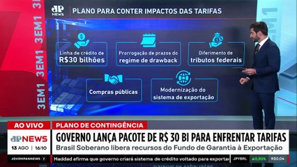 TARIFAÇO DE TRUMP: GOVERNO ANUNCIA PLANO DE SOCORRO PARA EMPRESAS AFETADAS | 3 EM 1 - 13/08/2025