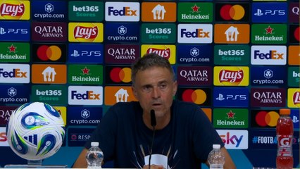Luis Enrique: "Estoy muy contento pero puede que fuese injusto"