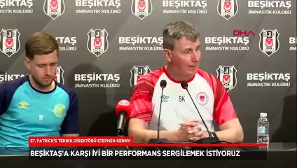 Stephen Kenny'den Beşiktaş'a övgü: Çok iyi bir kulüp