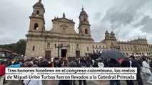 Entierro de Miguel Uribe Turbay