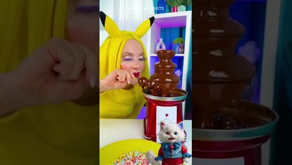 They’re Chocolate?! 😲 Eyes Never Looked So Tasty! 🍫👁️ #crazy #foodhack