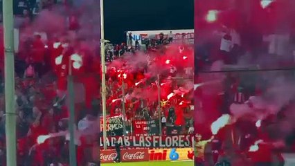 Los hinchas de Newell's y Atlético Tucumán, en el estadio Martearena.
