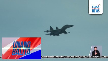 Chinese fighter jet, namataang umaaligid sa patrol aircraft ng PCG sa Bajo de Masinloc | Unang Balita