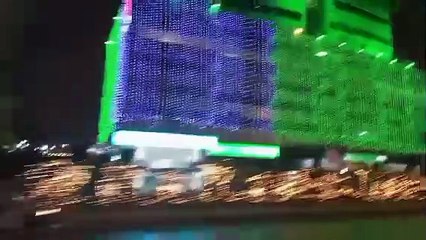 13th August Night  Karachi Streets view