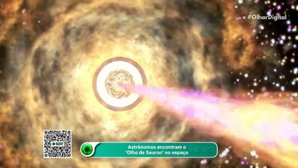 Astrônomos encontram o ‘Olho de Sauron’ no espaço; veja!