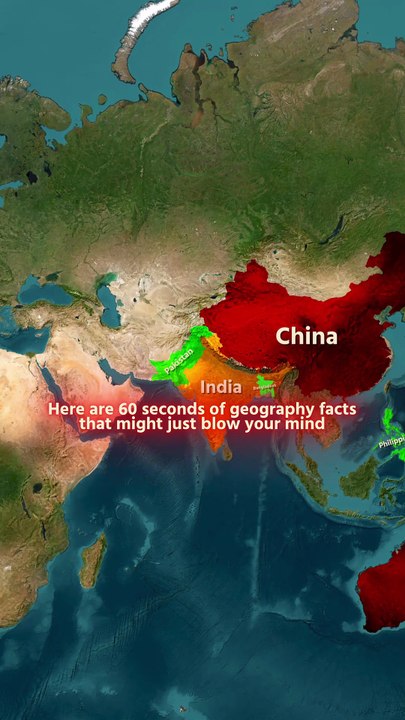Funny  geography facts about countries