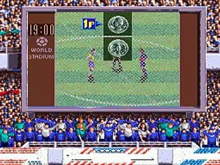 Futebol Brasileiro '96 (SNES) CPU VS CPU Mode