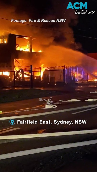 Factory fire contained before spreading to lithium-ion battery storage