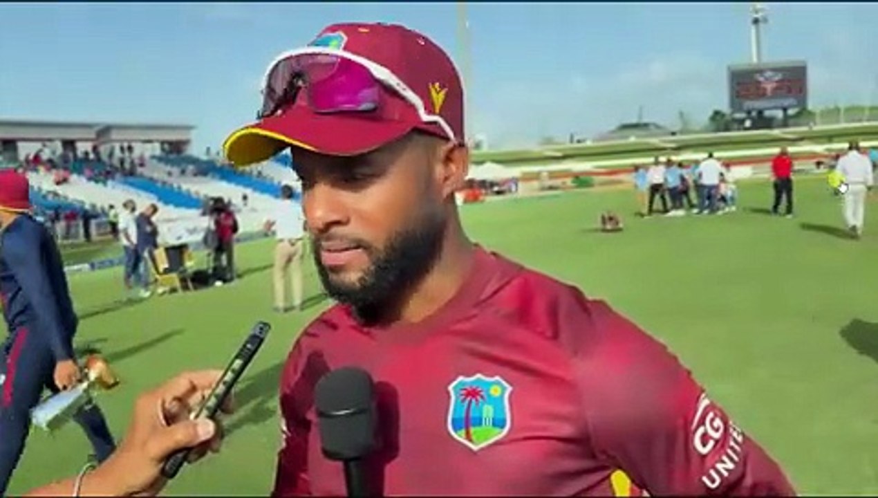 SHAI HOPE ON ODI SERIES WIN