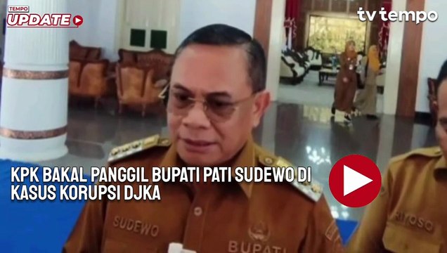KPK Bakal Panggil Bupati Pati Sudewo di Kasus Korupsi DJKA Kemenhub