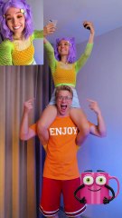 Couple flip challenge time! 😏🔥 Who did it better? #couplegoals #challenge