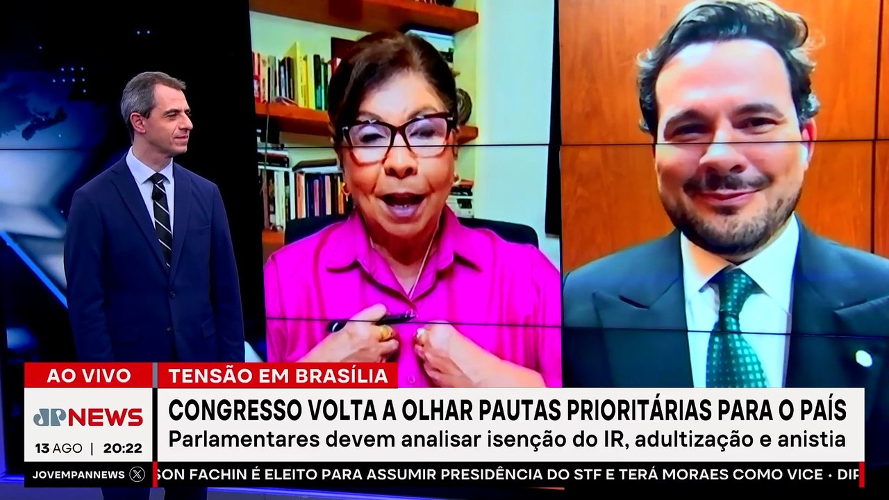 LULA AFIRMA QUE EUA TRATAM INIMIGO COMO O DEMONIO | JORNAL JOVEM PAN -  13/08/2025