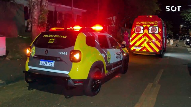 Jovem fica gravemente ferida após ser atropelada por automóvel no Bairro Cataratas, em Cascavel