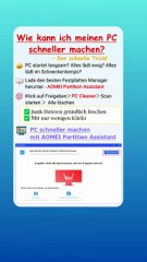 💻 Wie kann ich meinen PC schneller machen? Top Methode für mehr Leistung
