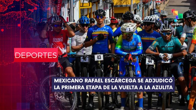 Rafael Escárcega se adjudica primera etapa de Vuelta a la Azulita DEPORTES EDICIÓN CENTRAL 13-08-2025