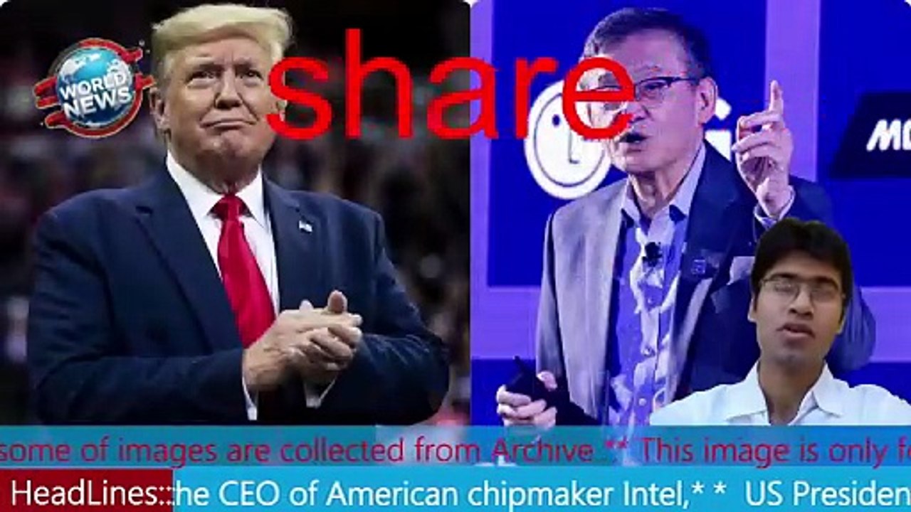 Intel Chief Meets Trump After Calls for Resignation MHM NEWS