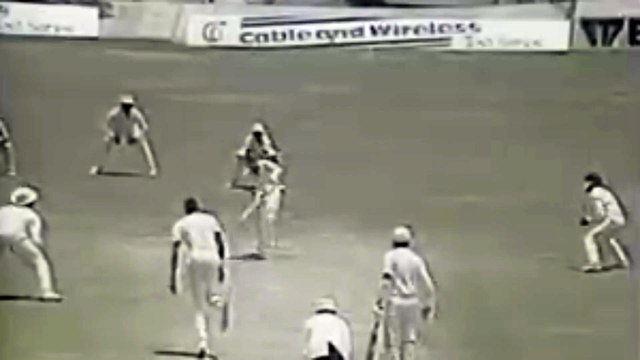 Brian Lara as Substitute fielder vs India 2nd Innings of 3rd Test, Port of Spain, April 15 - 20, 1989