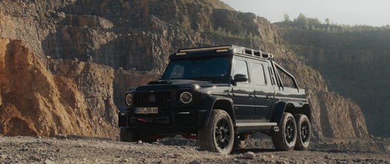 BRABUS XLP 800 6x6 ADVENTURE - Der neue Highend-Sechsrad -Pickup auf Basis der aktuellen Mercedes G-Klasse der Baureihe W 465